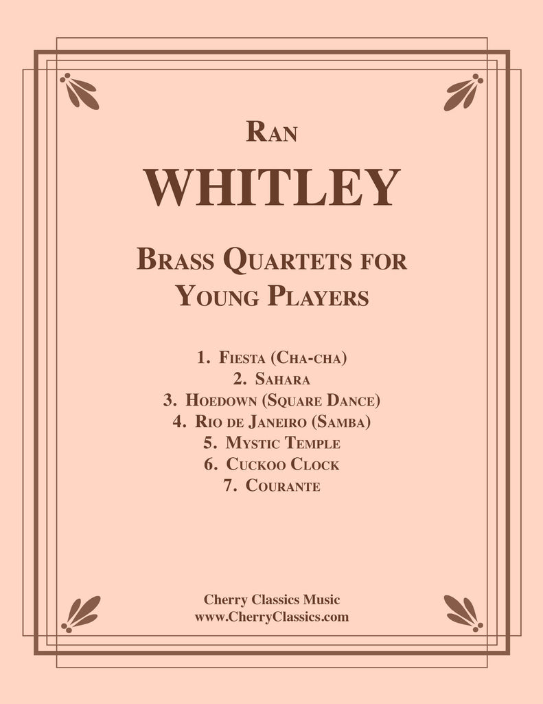 Whitley - Brass Quartets for Young Players