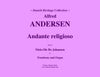 Andersen - Andante religioso for Trombone and Organ