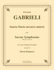 Gabrieli - Sancta Maria succurre miseris for 7-part Trombone Ensemble