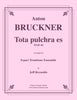 Bruckner - Tota pulchra es for 8-part Trombone Ensemble