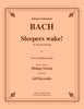 Bach - Sleepers wake! for 5-part Trombone Choir