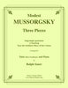 Mussorgsky - Three Pieces for Tuba or Bass Trombone and Piano