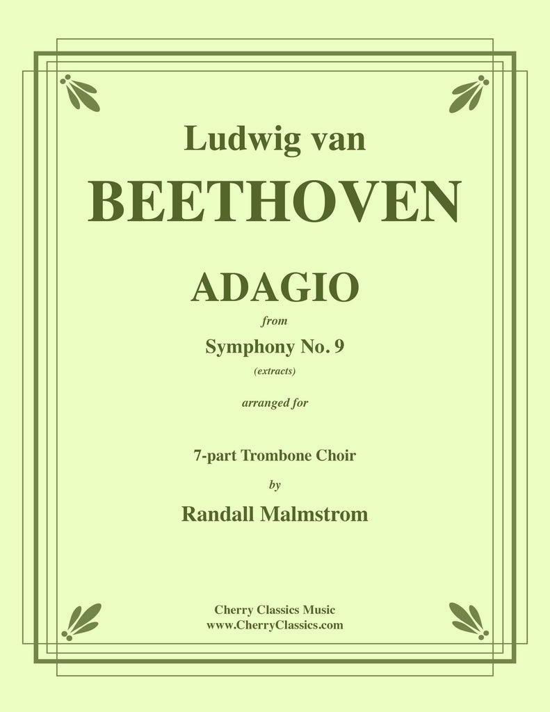 Beethoven - Adagio from Symphony No. 9 for Trombone Choir (extracts)