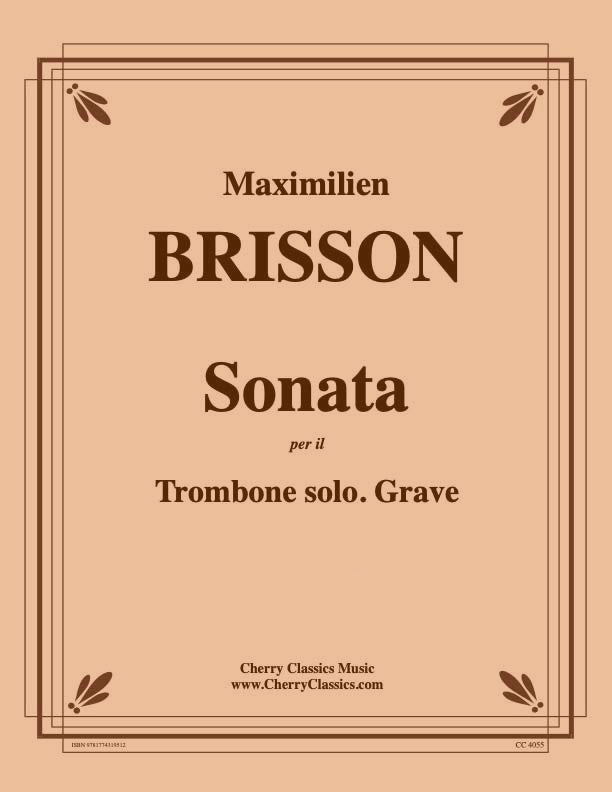 Brisson - Sonata for Trombone and Continuo