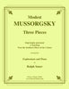 Mussorgsky - Three Pieces for Euphonium and Piano