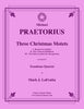 Praetorius - Three Christmas Motets for Trombone Quartet