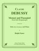 Debussy - Menuet and Passepied for Tuba or Bass Trombone and Piano