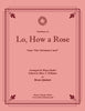 Traditional - Variations on Lo, How a Rose for Brass Quintet