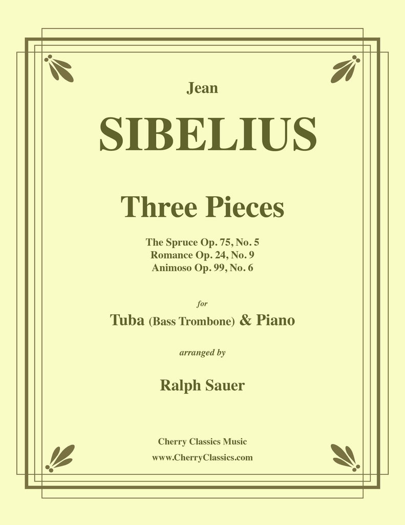 Sibelius - Three Pieces for Tuba or Bass Trombone and Piano