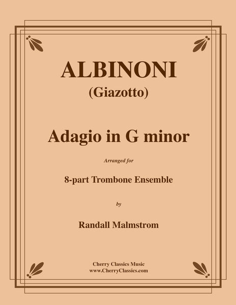 Albinoni - Adagio in G minor for 8-part Trombone Ensemble – Cherry