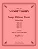 Mendelssohn - Songs Without Words, Volume Four for Tuba or Bass Trombone and Piano