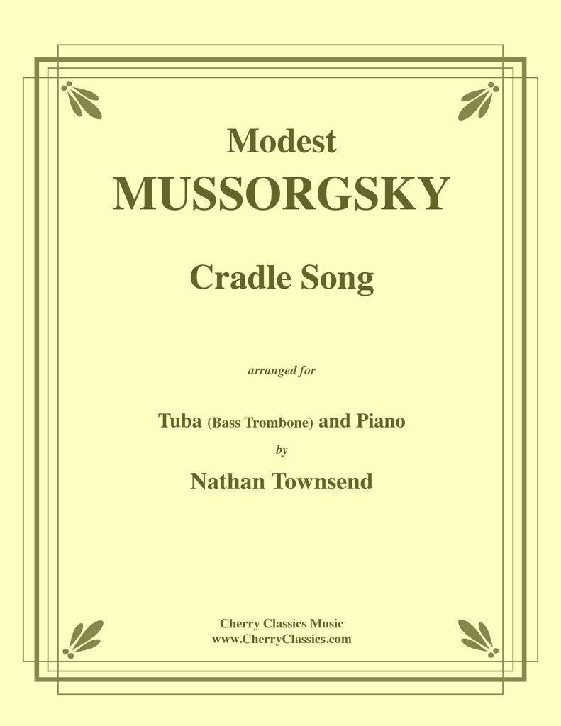 Mussorgsky - Cradle Song for Tuba or Bass Trombone and Piano