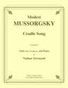 Mussorgsky - Cradle Song for Tuba or Bass Trombone and Piano
