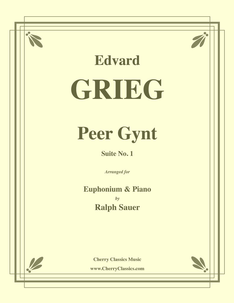 Grieg - Peer Gynt Suite No. 1 for Euphonium and Piano