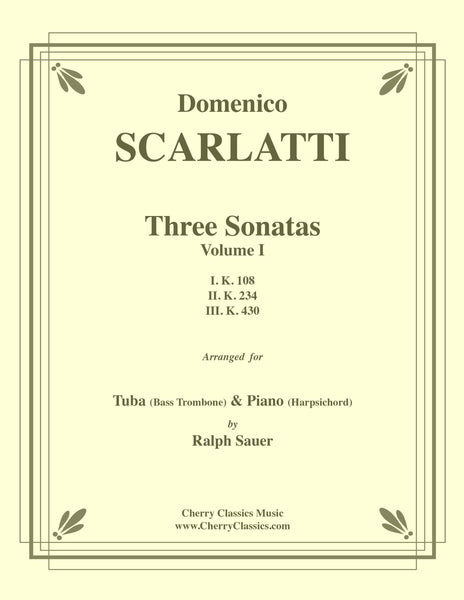 Scarlatti - Three Sonatas for Tuba or Bass Trombone and Piano