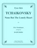Tchaikovsky - None But The Lonely Heart for Five Trombones