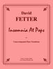Fetter - Insomnia At Pops for Unaccompanied Bass Trombone
