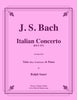 Bach - Italian Concerto for Tuba or Bass Trombone & Piano
