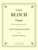 Bloch - Fugue from Concerto Grosso for 7-part Trombone Ensemble