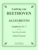 Beethoven - Allegretto from Symphony No. 7 for 9-part Brass Ensemble