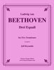 Beethoven - Drei Equali for Five Trombones