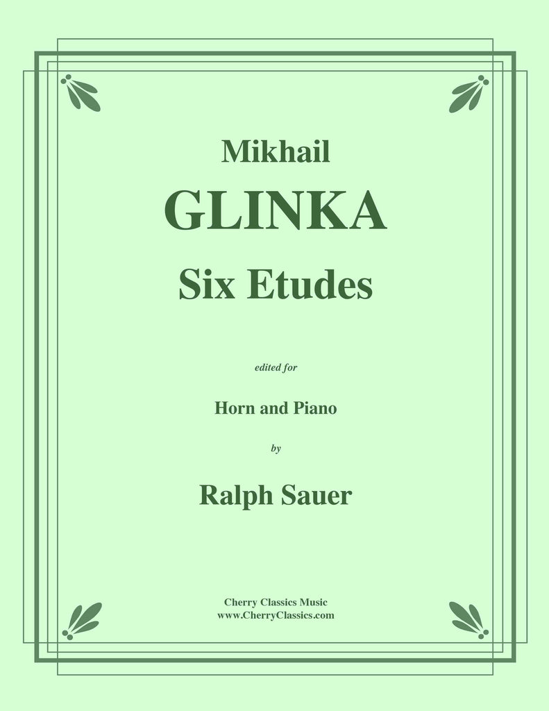Glinka - Six Etudes for Horn and Piano
