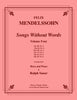 Mendelssohn - Songs Without Words, Volume 4 for Horn and Piano