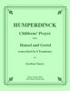 Humperdinck - Children’s’ Prayer-Hansel Gretel for 8-part Trombone Ensemble - Cherry Classics Music