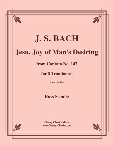 Bach - Chorale Prelude, BWV 659 for 8-part Trombone Ensemble