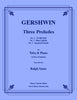 Gershwin - Three Preludes for Tuba or Bass Trombone and Piano - Cherry Classics Music