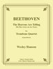 Beethoven - The Heavens Are Telling - For Trombone Quartet - Cherry Classics Music
