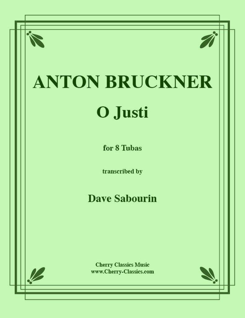 Bruckner - Os Justi - For 8-Part Tuba Ensemble - Cherry Classics Music