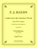 Haydn - Achieved is the Glorious Work from The Creation for 8-part Trombone Choir - Cherry Classics Music