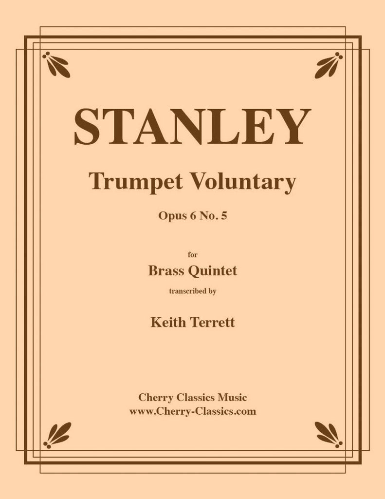 Stanley - Trumpet Voluntary for Brass Quintet - Cherry Classics Music