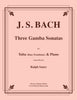 Bach - Three Gamba Sonatas for Tuba or Bass Trombone - Cherry Classics Music