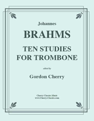 Stefaniszin - 20 Etudes for Bass Trombone