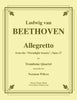 Beethoven - Moonlight Sonata, Opus 27, Allegretto For Trombone Quartet - Cherry Classics Music