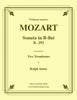 Mozart - Sonata in B-flat K. 292 for Trombone Duet - Cherry Classics Music