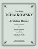 Tchaikovsky - Arabian Dance from the Nutcracker for Brass Quintet - Cherry Classics Music