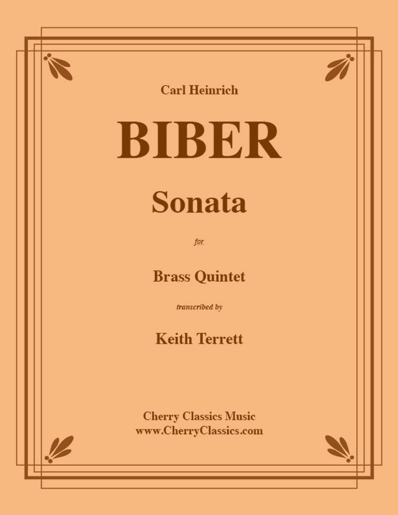 Biber - Sonata for Brass Quintet - Cherry Classics Music