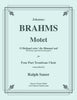 Brahms - Motet, O Heiland, reiss’ die Himmel auf for four Part Trombone Ensemble - Cherry Classics Music