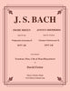 Bach - Frohe Hirten / Joyous Shepherds Aria From the Christmas Oratorio for Trombone & Piano - Cherry Classics Music