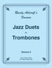 Aldcroft - Famous Jazz Duets for Trombones, Volume 2 - Cherry Classics Music