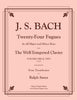 Bach - Twenty-Four Fugues from the WTC Vol. 1 & 2 For Trombone Quartet - Cherry Classics Music