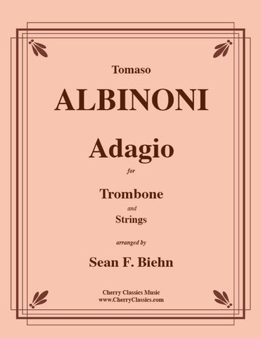 Puccini - Nessun Dorma for Solo Trombone & 4-part Trombone Choir w. opt. Timpani