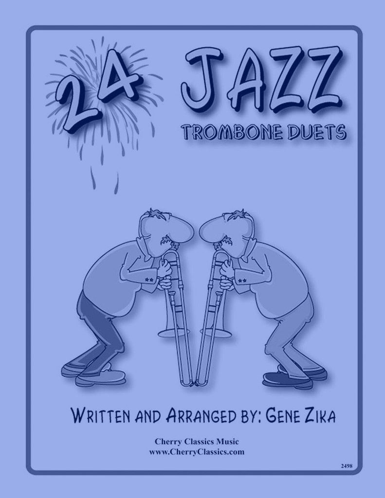 Zika - 24 Jazz Trombone Duets - Cherry Classics Music