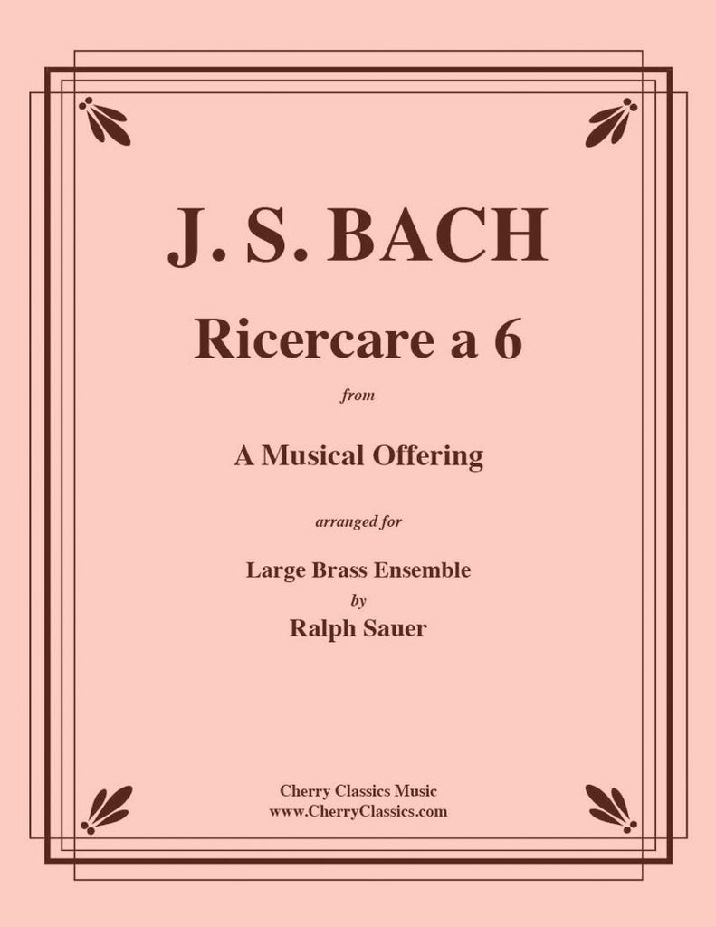 Music　Bach　Ricercare　Cherry　Ensemble　à　for　–　14-part　Brass　Classics