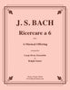 Bach - Ricercare à 6 for 14-part Brass Ensemble - Cherry Classics Music