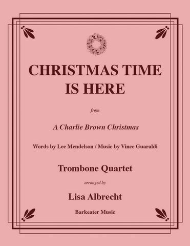 Pierpont - Jingle Bells for Trombone Quartet (Swing style)