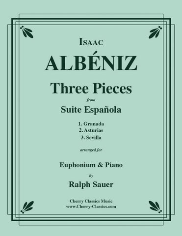 Albeniz - Three Pieces from Suite Espanola for Tuba or Bass Trombone and Piano